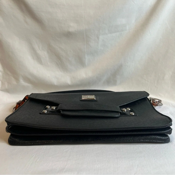 Christian Lacroix Black Shoulder Bag Clutch Purse. NWOT. - Picture 5 of 14